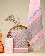 Load image into Gallery viewer, Kota Doriya Dupatta Cotton Suit