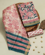 Load image into Gallery viewer, Maheshwari Silk Suit