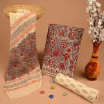 Load image into Gallery viewer, Cotton Suit With Chiffon Dupatta