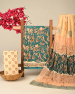 Load image into Gallery viewer, Chiffon Dupatta Cotton Suit