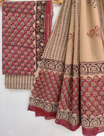 Load image into Gallery viewer, Cotton Suit With Cotton Dupatta