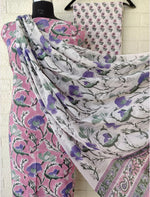 Load image into Gallery viewer, Cotton Suit Cotton Dupatta