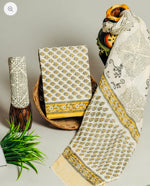 Load image into Gallery viewer, Cotton Suit With Cotton Dupatta