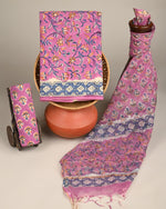 Load image into Gallery viewer, Kota Doriya Dupatta Cotton Suit