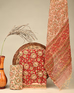 Load image into Gallery viewer, Kota Doriya Dupatta Cotton Suit
