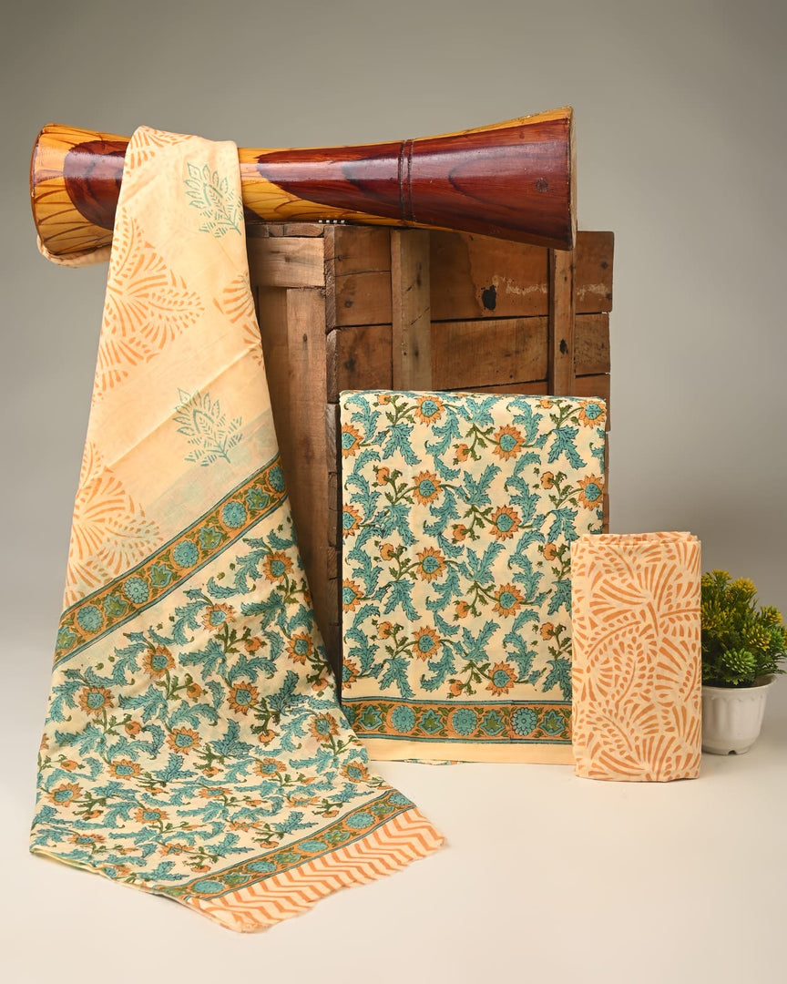 Cotton Suit Cotton Dupatta