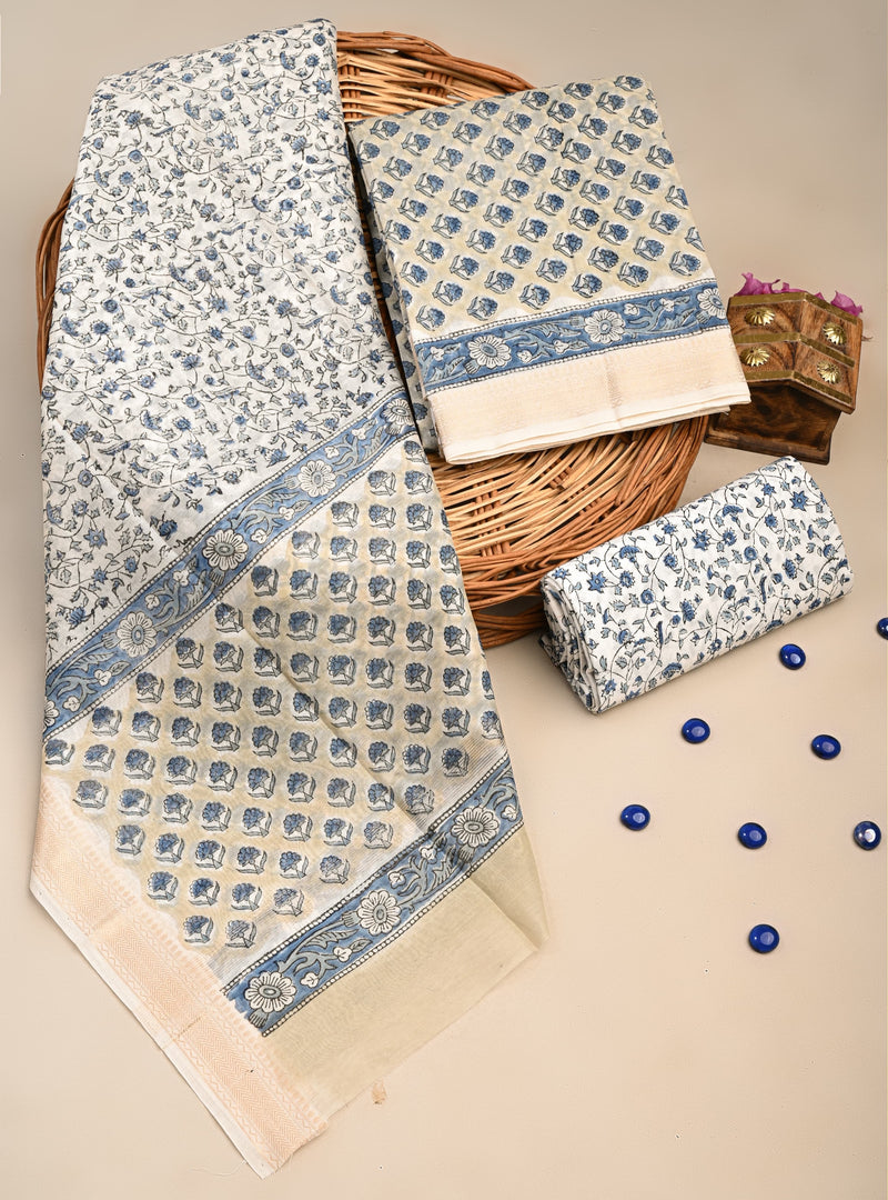 Maheshwari Silk Suit
