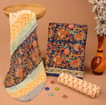 Load image into Gallery viewer, Cotton Suit With Chiffon Dupatta
