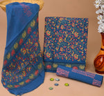 Load image into Gallery viewer, Cotton Suit With Chiffon Dupatta
