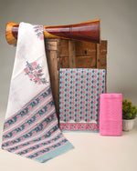 Load image into Gallery viewer, Cotton Suit With Cotton Dupatta
