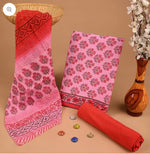 Load image into Gallery viewer, Cotton Suit With Chiffon Dupatta
