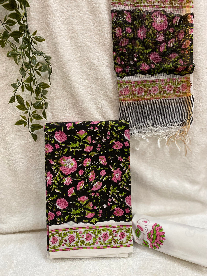 Kota Doriya Dupatta Cotton Suit