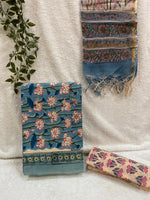 Load image into Gallery viewer, Kota Doriya Dupatta Cotton Suit
