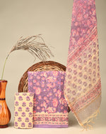 Load image into Gallery viewer, Kota Doriya Dupatta Cotton Suit
