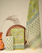 Load image into Gallery viewer, Kota Doriya Dupatta Cotton Suit
