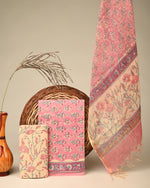 Load image into Gallery viewer, Kota Doriya Dupatta Cotton Suit
